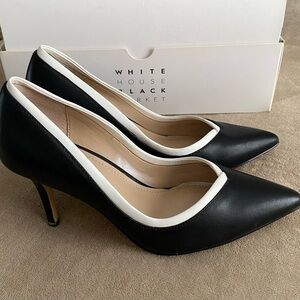 White House Black Market Two-Tone Heels